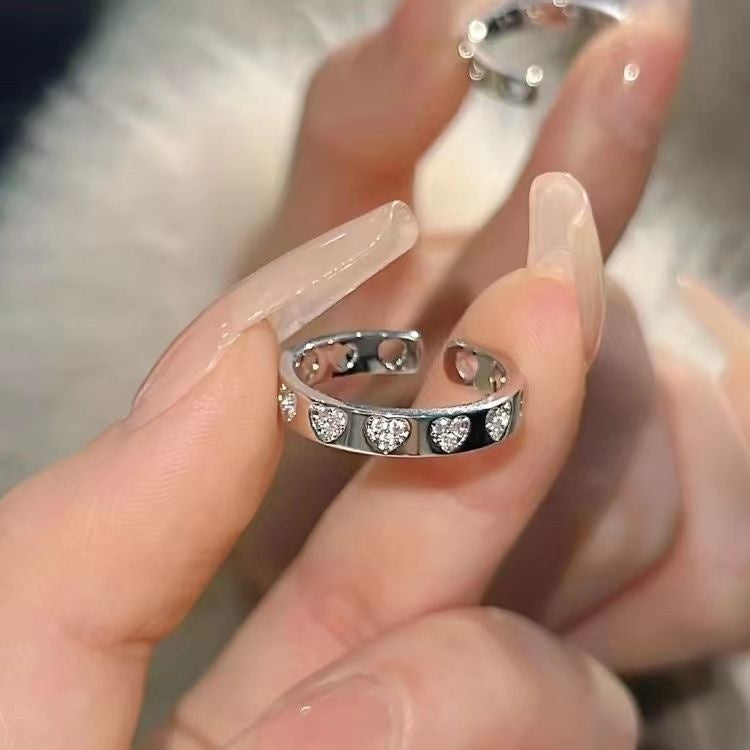 Floral Ring With A Niche High-end Design Minimalist Style For Women