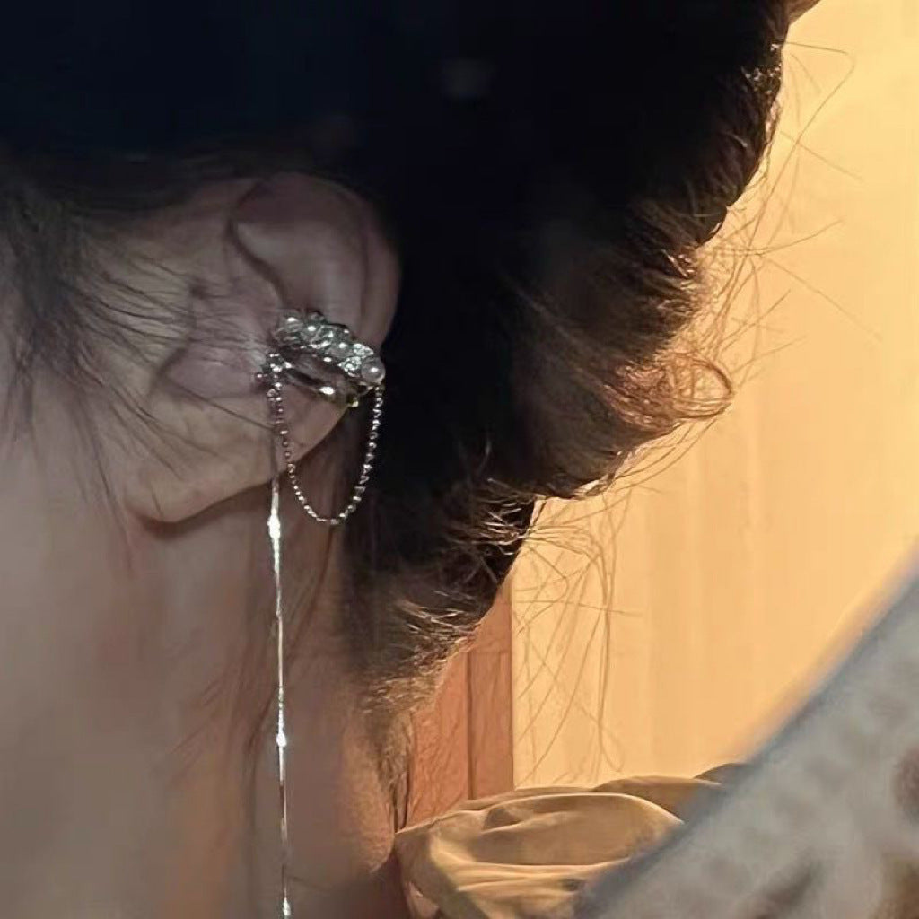 Womens Versatile & Minimalist Angel Wing Ear Cuffs