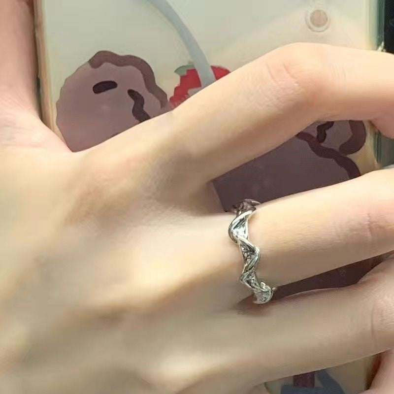 Floral Ring With A Niche High-end Design Minimalist Style For Women