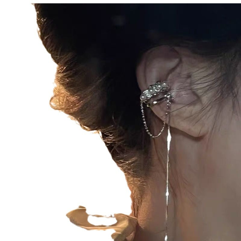 Womens Versatile & Minimalist Angel Wing Ear Cuffs