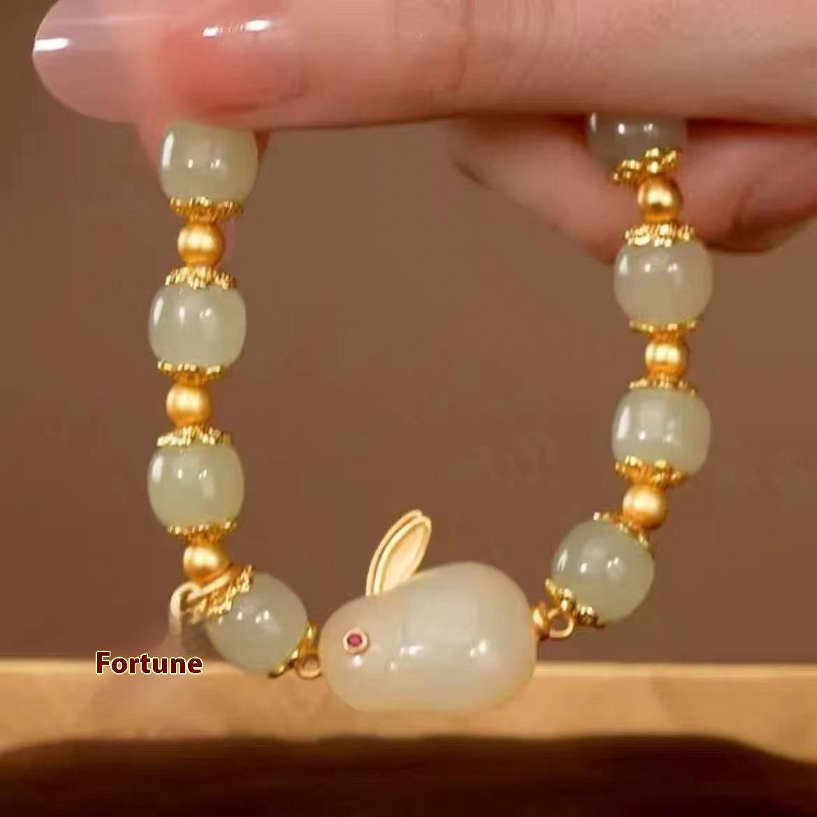 Jade Hare Bracelet For Women Special-interest Design