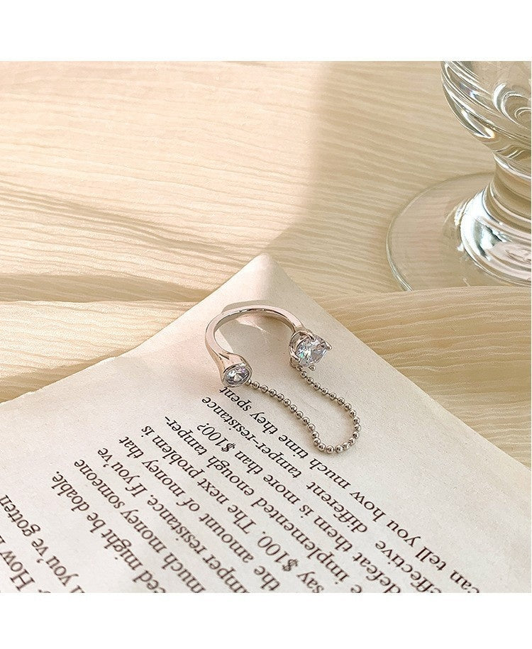Floral Ring With A Niche High-end Design Minimalist Style For Women