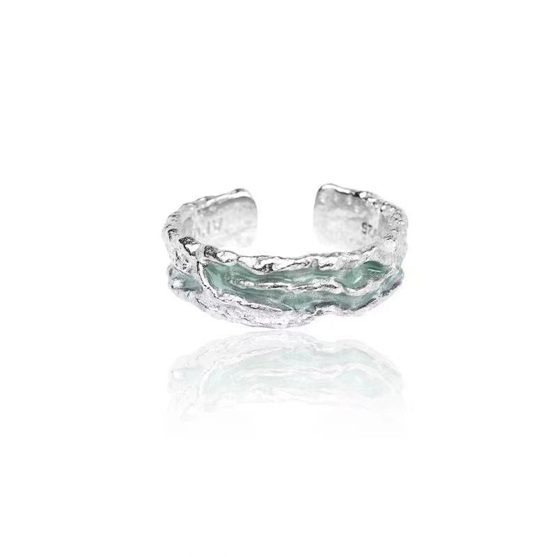 Floral Ring With A Niche High-end Design Minimalist Style For Women