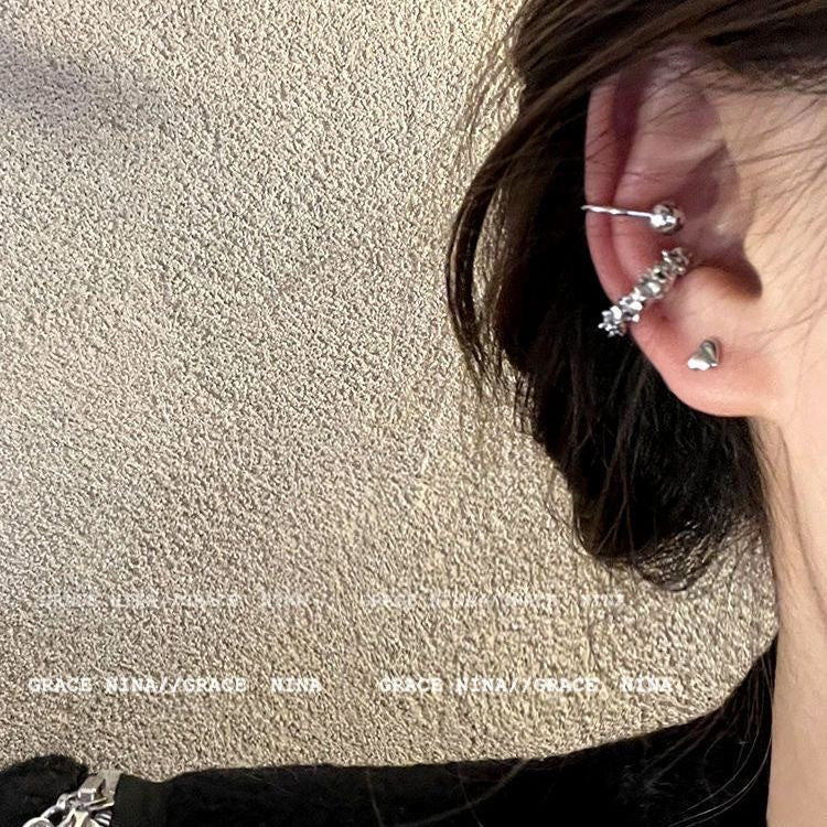 Womens Versatile & Minimalist Angel Wing Ear Cuffs