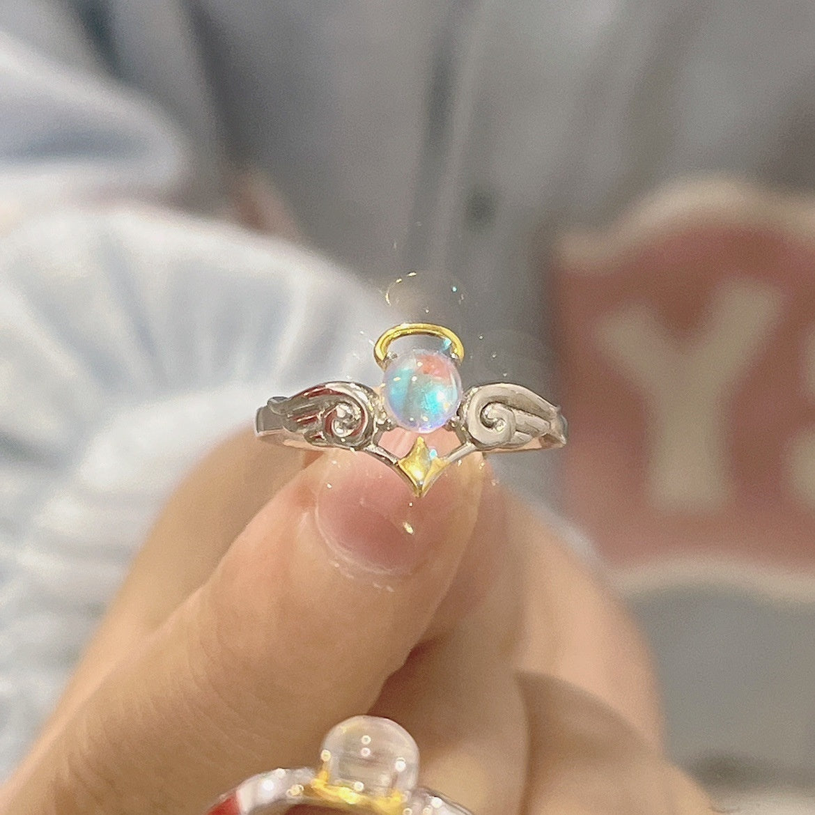 Floral Ring With A Niche High-end Design Minimalist Style For Women